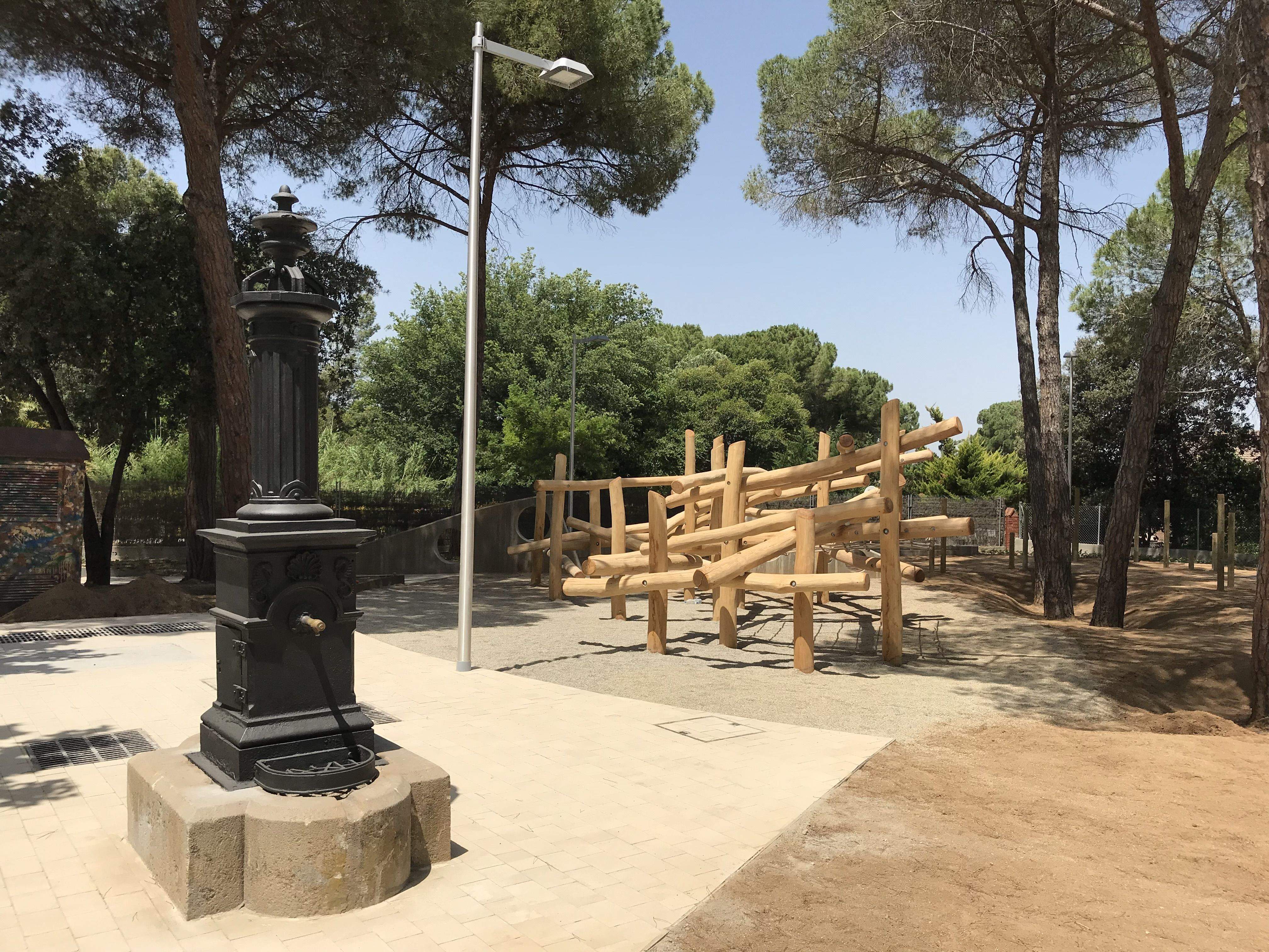 Nova plaça cívica de Valldoreix. FOTO: EMD de Valldoreix