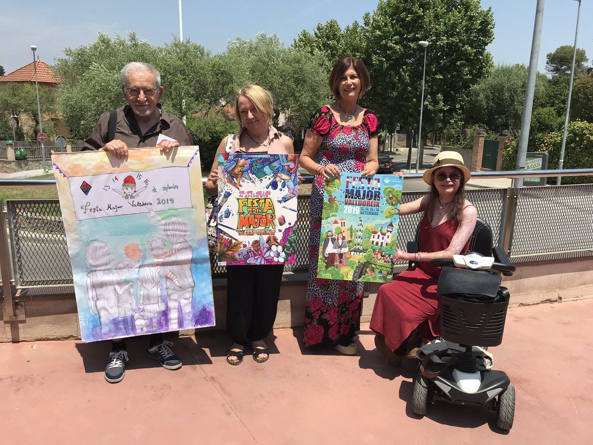 Presentació del Cartell de la Festa Major de Valldoreix. FOTO: EMD de Valldoreix