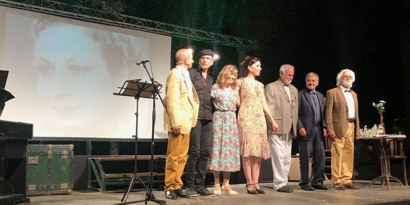 Final del primer espectacle de les Lectures a la Fresca 2019. FOTO. L. Grau