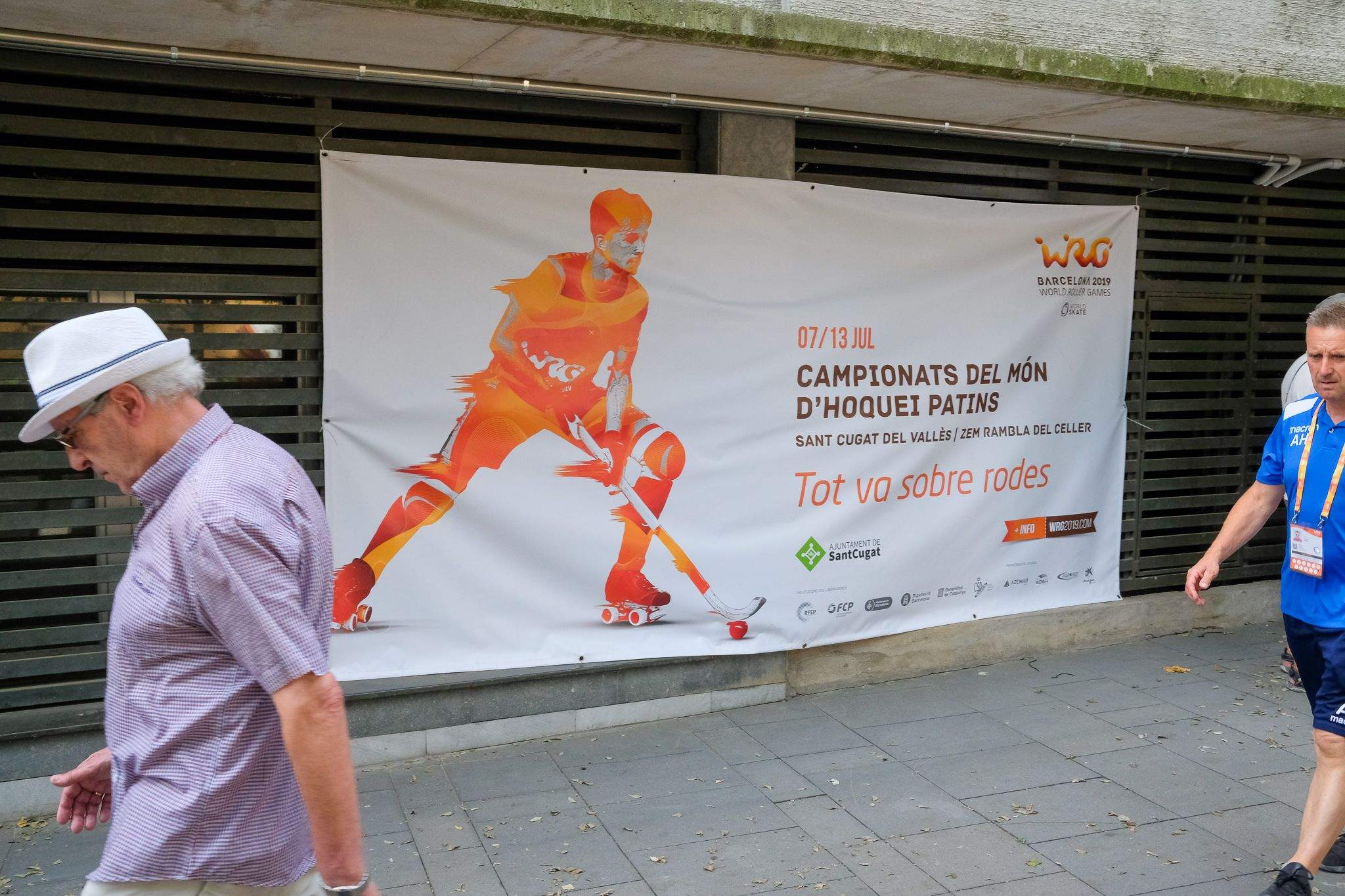 Cartell dels WRG. Foto: Ale Gómez