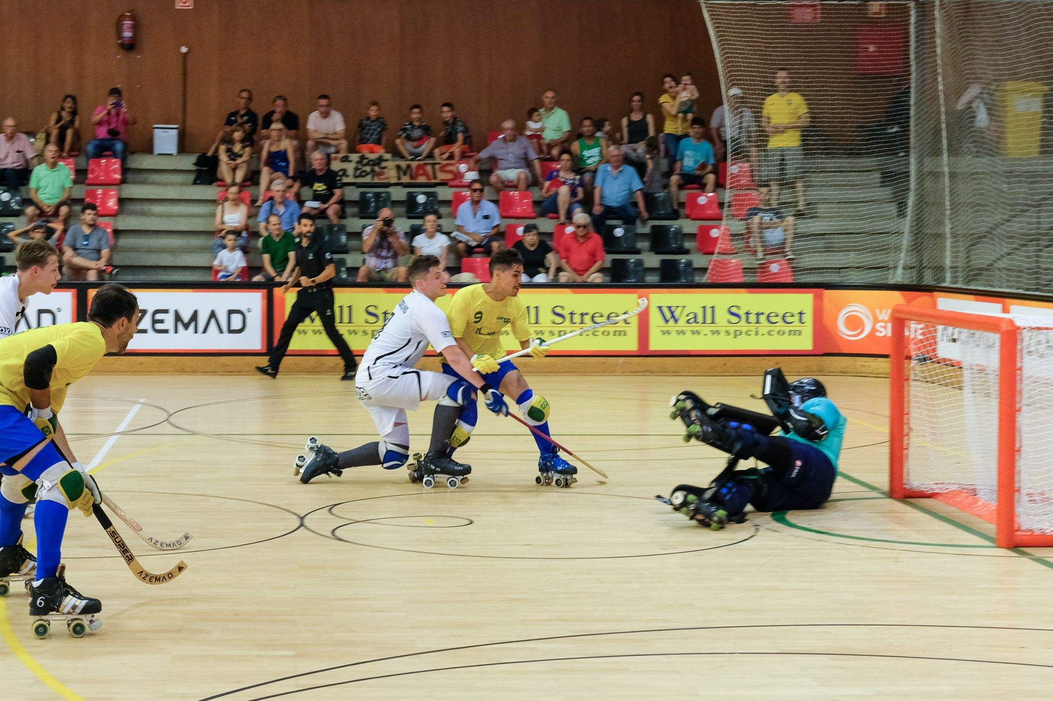 Alemanya ha derrotat (6-3) a Brasil, al Pavelló 2 de Sant Cugat. FOTO: Ale Gómez