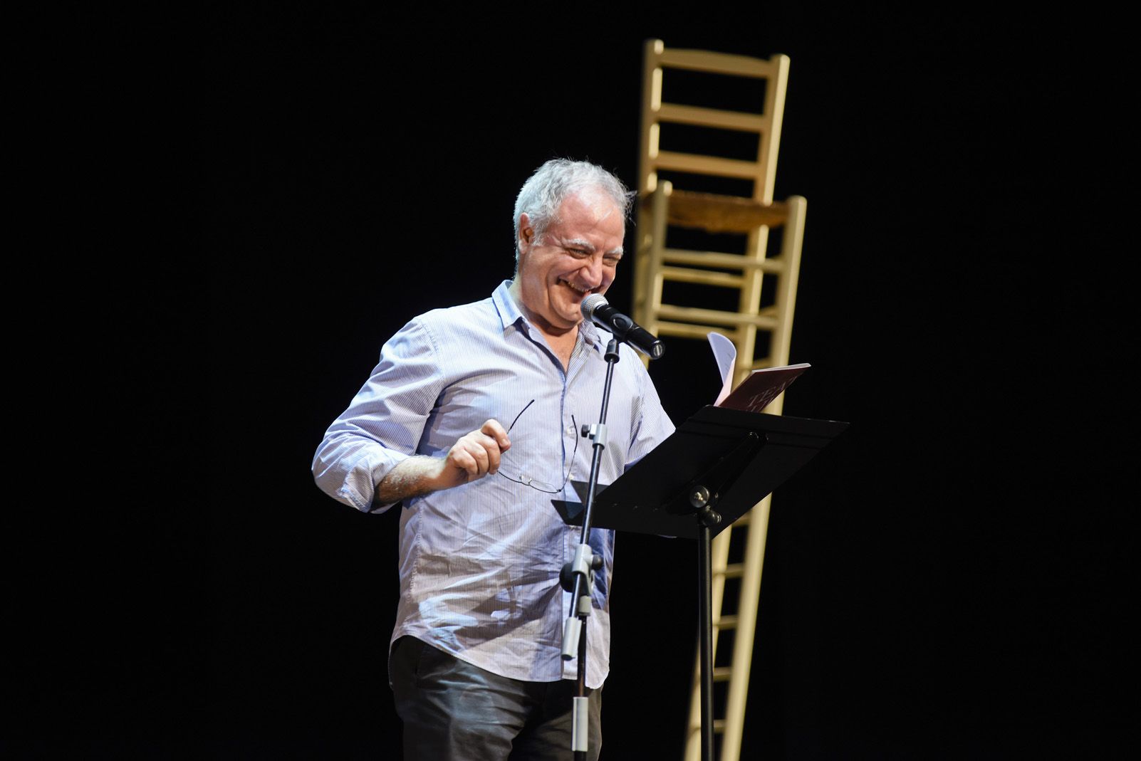 Presentació de la temporada 2019-20 al Teatre-Auditori. Foto: Bernat Millet.
