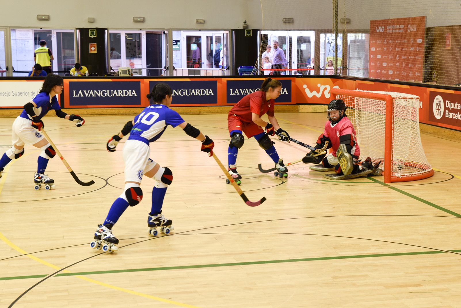 El Japó ha superat (40-0) a la Xina, en categoria femenina. FOTO: Lluís Millet