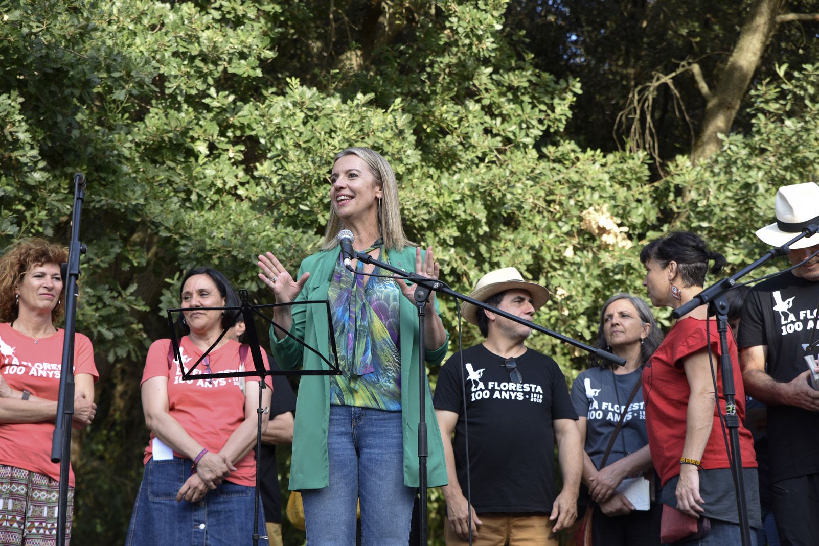 Pregó de la Festa Major de La Floresta. Foto: Bernat Millet.