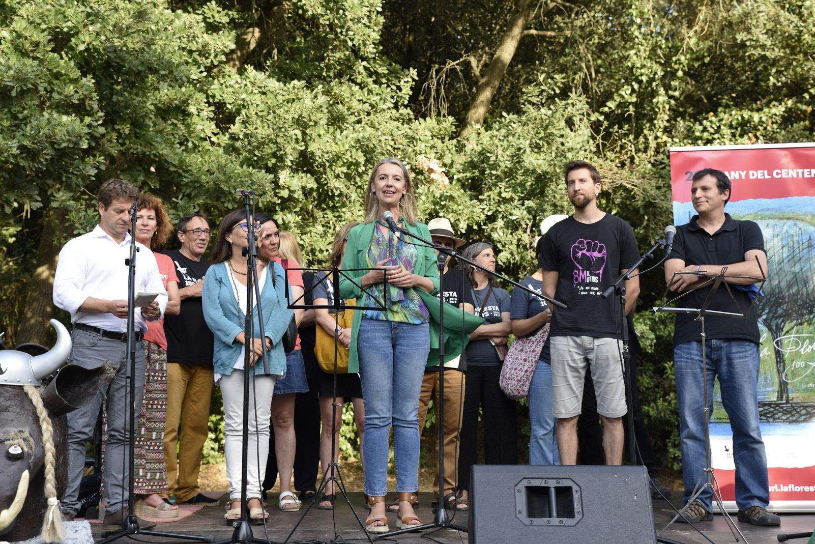 Pregó de la Festa Major de La Floresta. Foto: Bernat Millet.