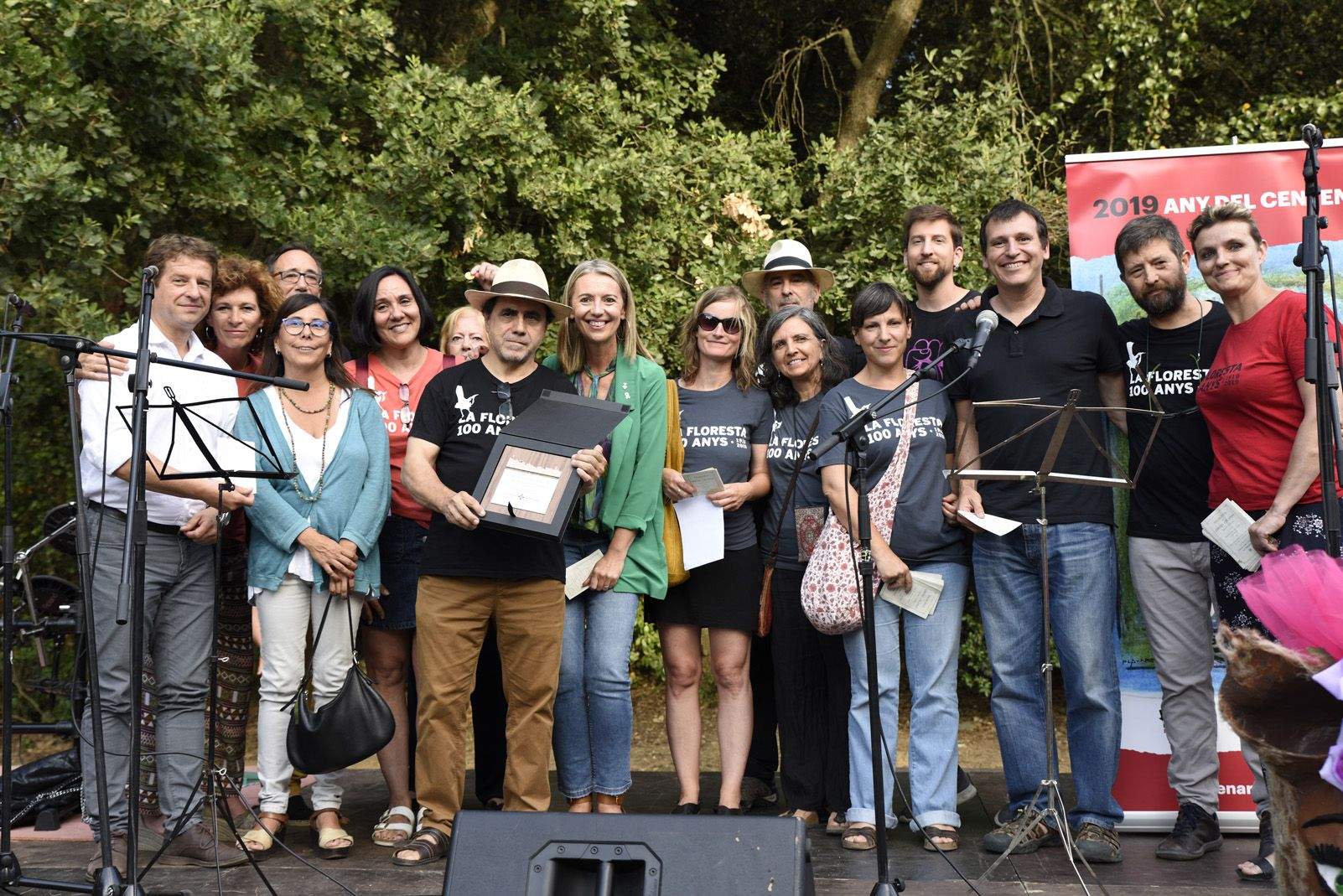 Pregó de la Festa Major de La Floresta. Foto: Bernat Millet.