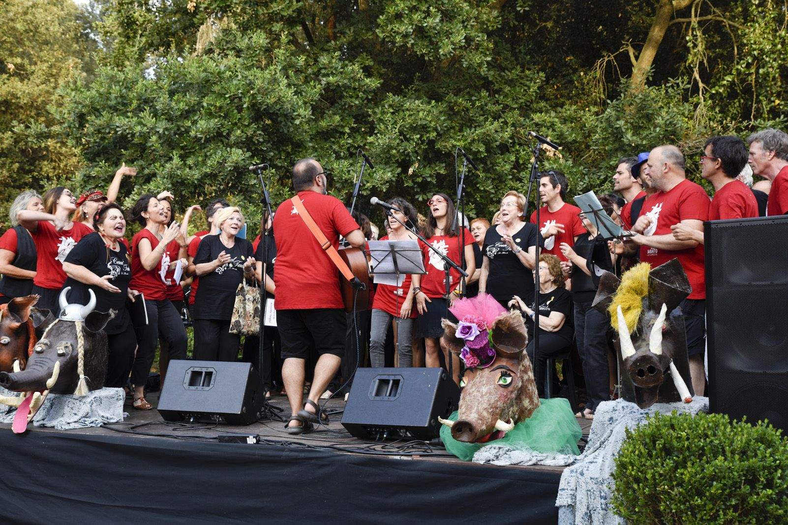 Concert de corals de la Festa Major de La Floresta. Foto: Bernat Millet.