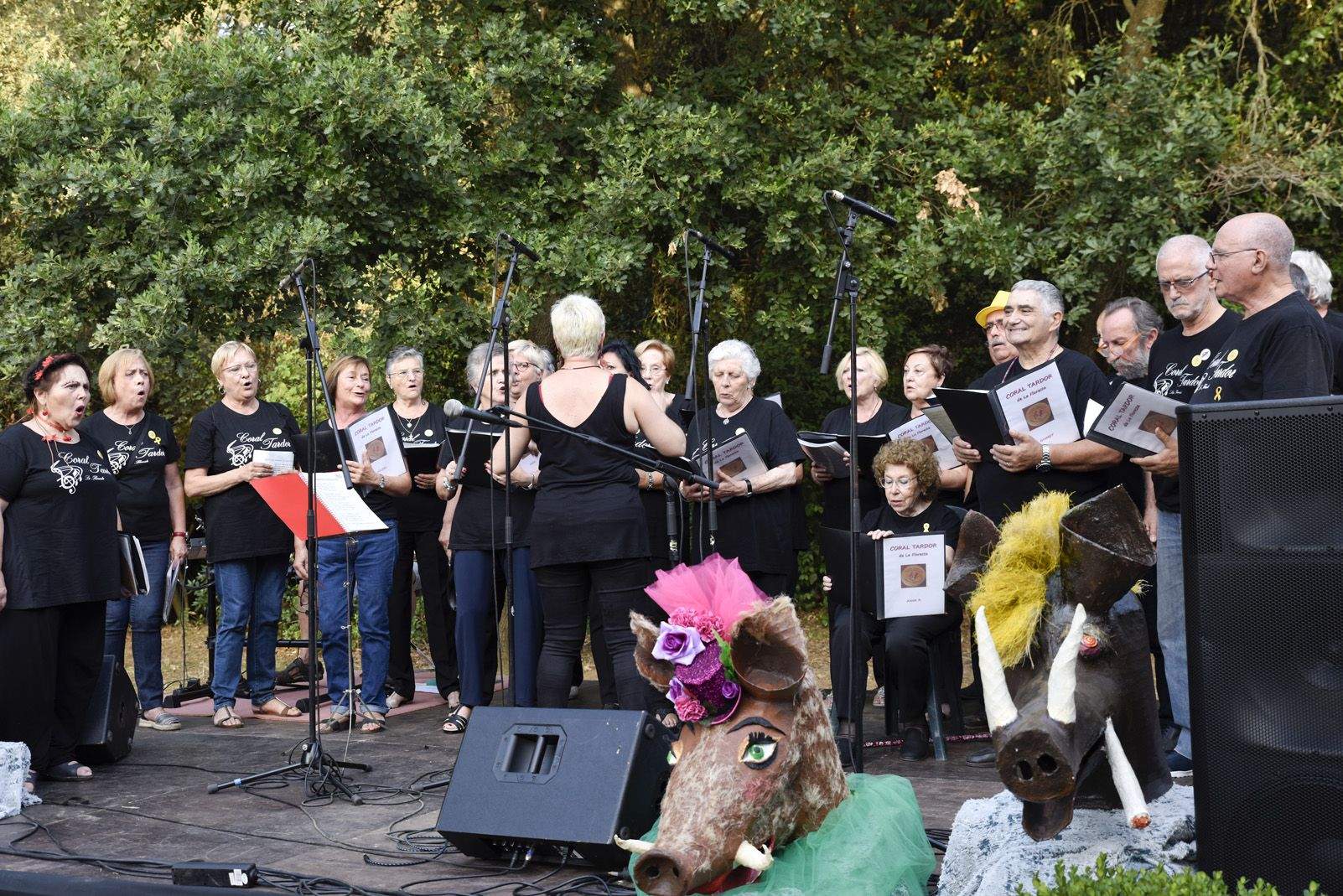 Concert de corals de la Festa Major de La Floresta. Foto: Bernat Millet.