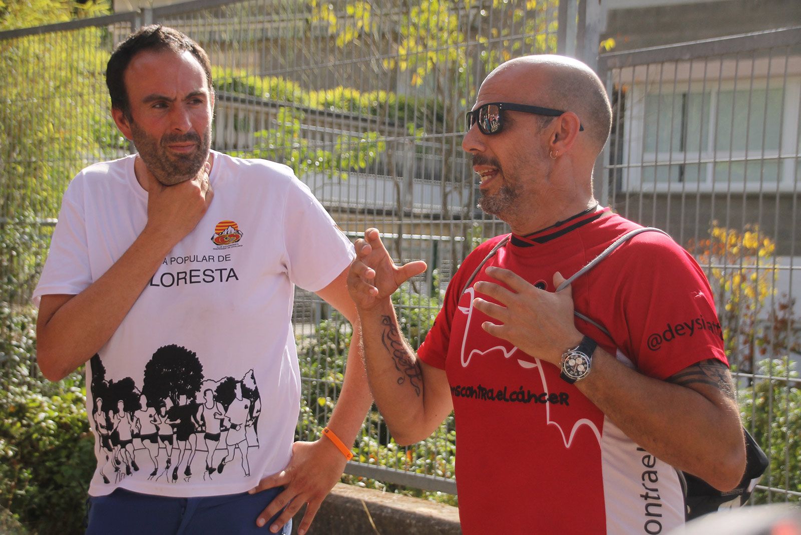 Caminada solidària de La Floresta. FOTO: Paula Galván