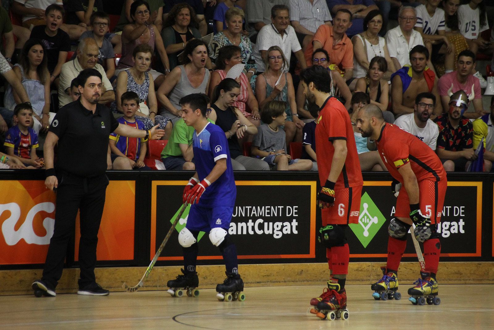 Final dels World Roller Games categoria masculina. FOTO: Paula Galván