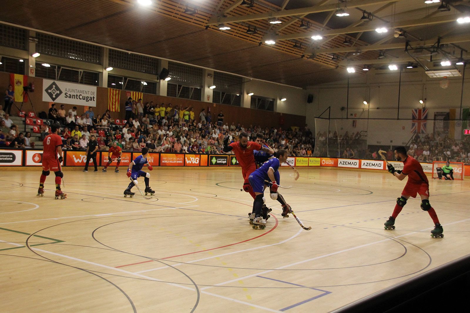 Final dels World Roller Games categoria masculina. FOTO: Paula Galván