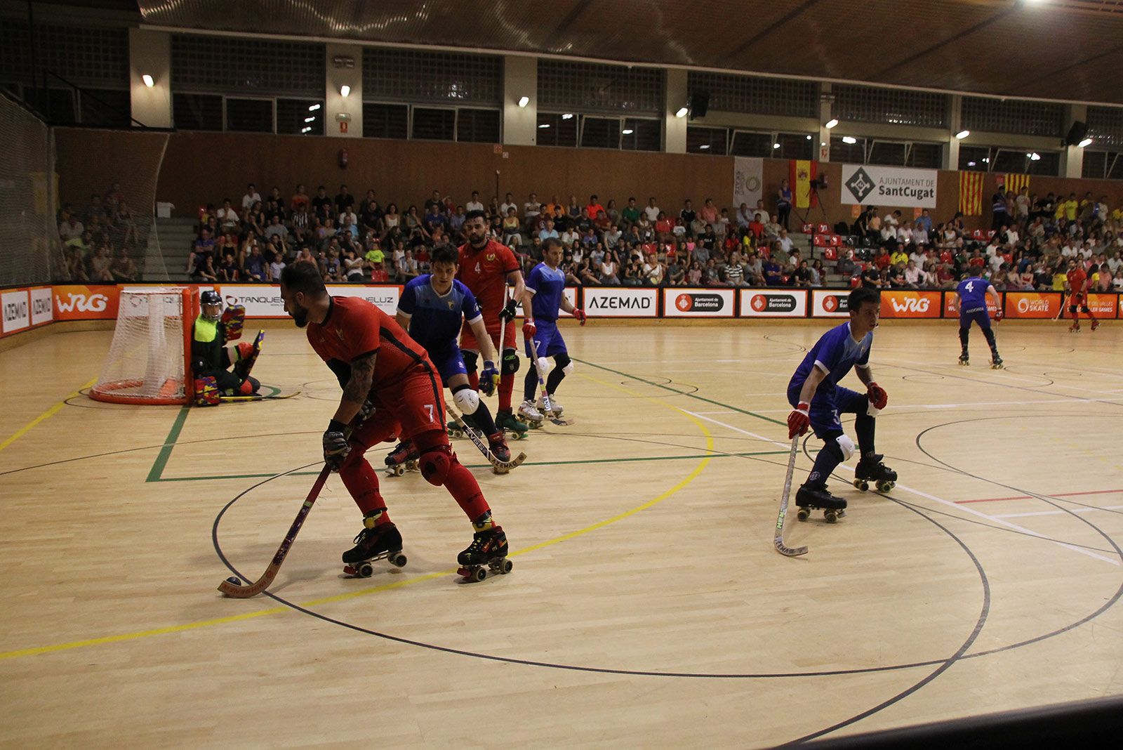 Final dels World Roller Games categoria masculina. FOTO: Paula Galván