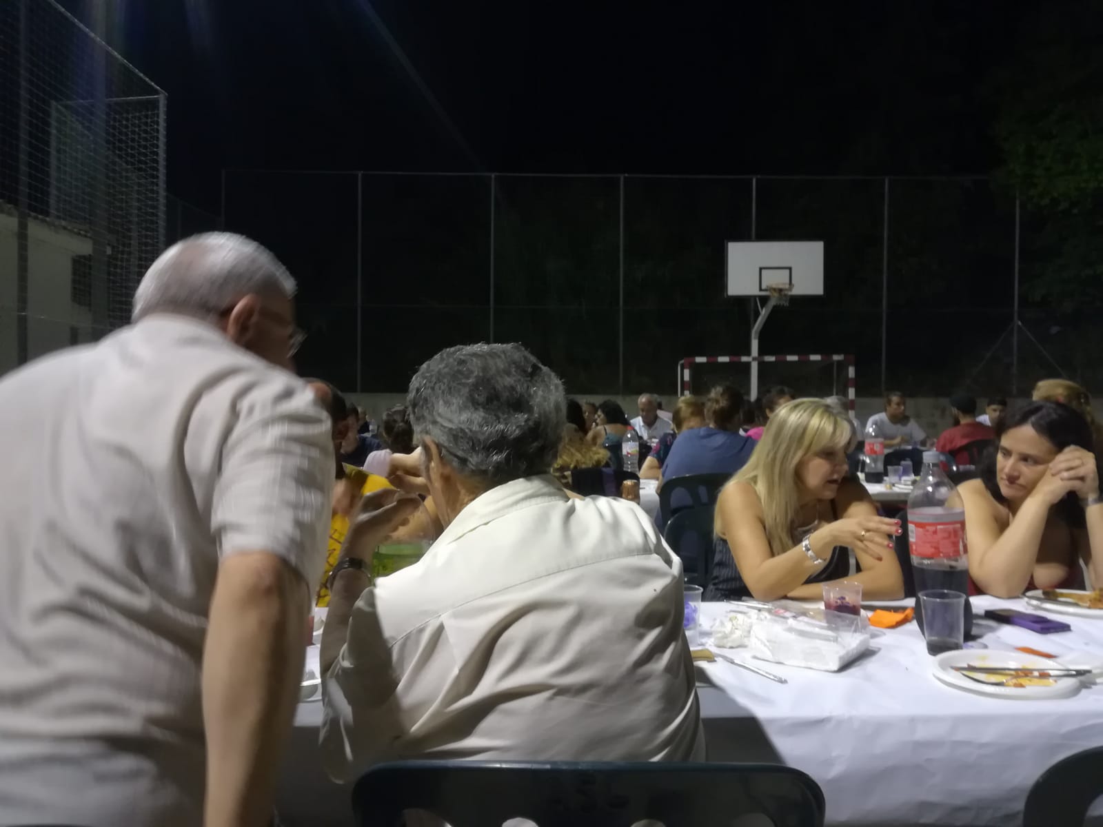 Tradicional sopar de la Festa Major de Can Barata. FOTO: Cedida