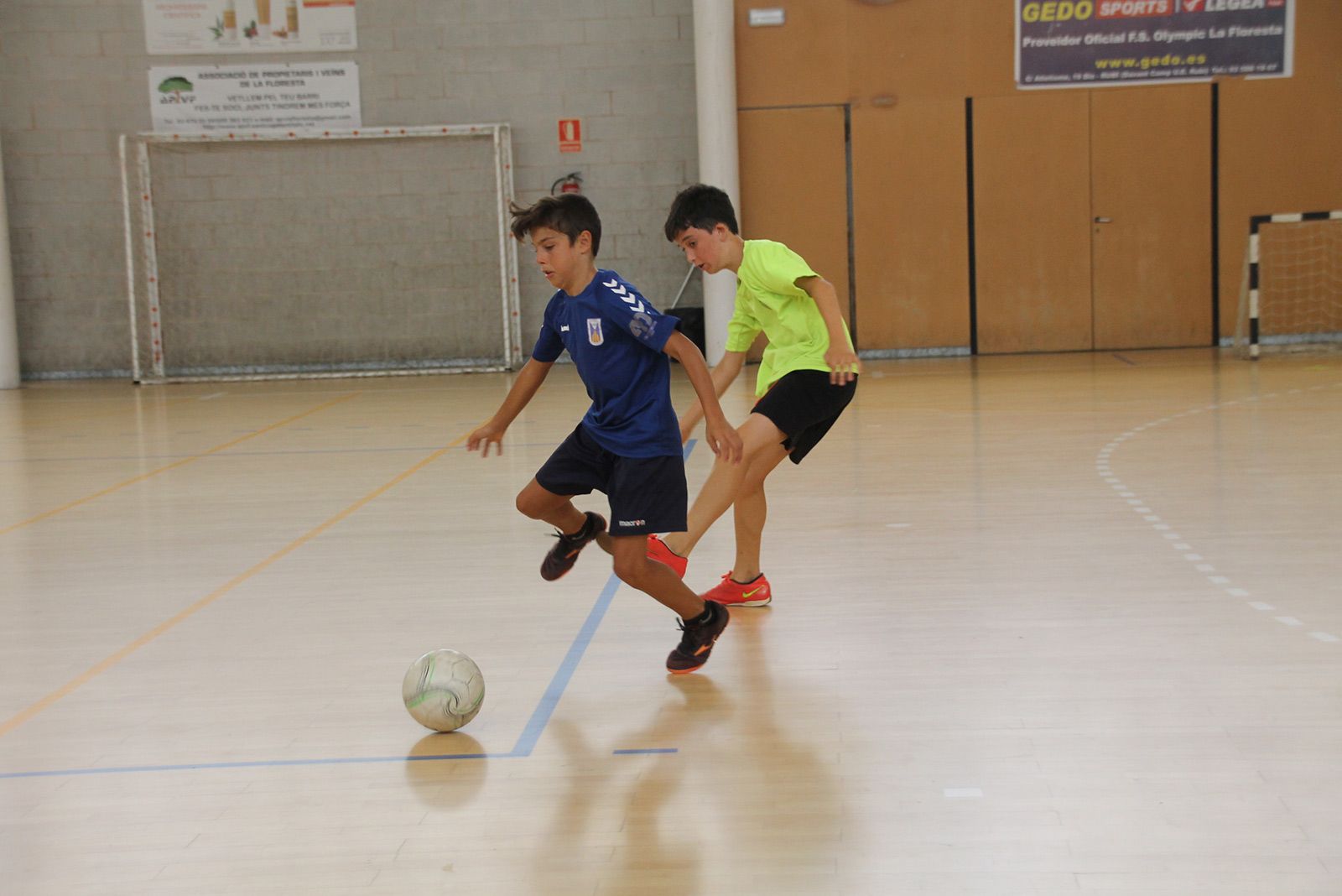 Torneig 3X3 de futbol sala per la Festa Major de La Floresta. FOTO: Paula Galván