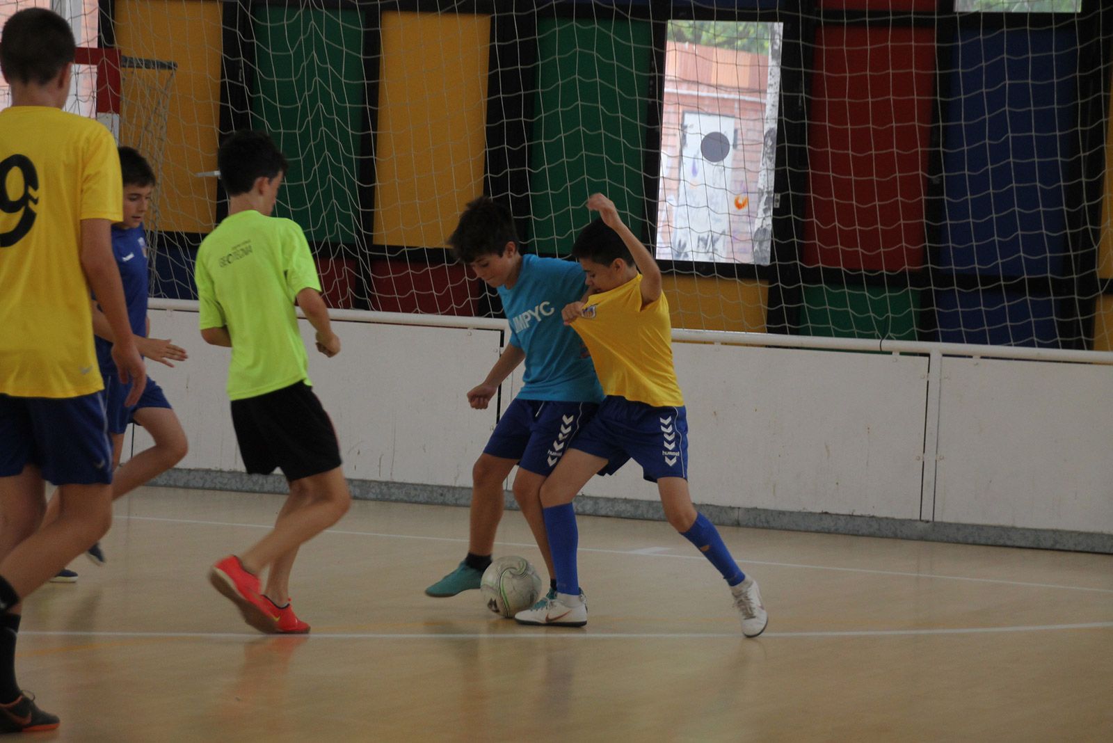 Torneig 3X3 de futbol sala per la Festa Major de La Floresta. FOTO: Paula Galván