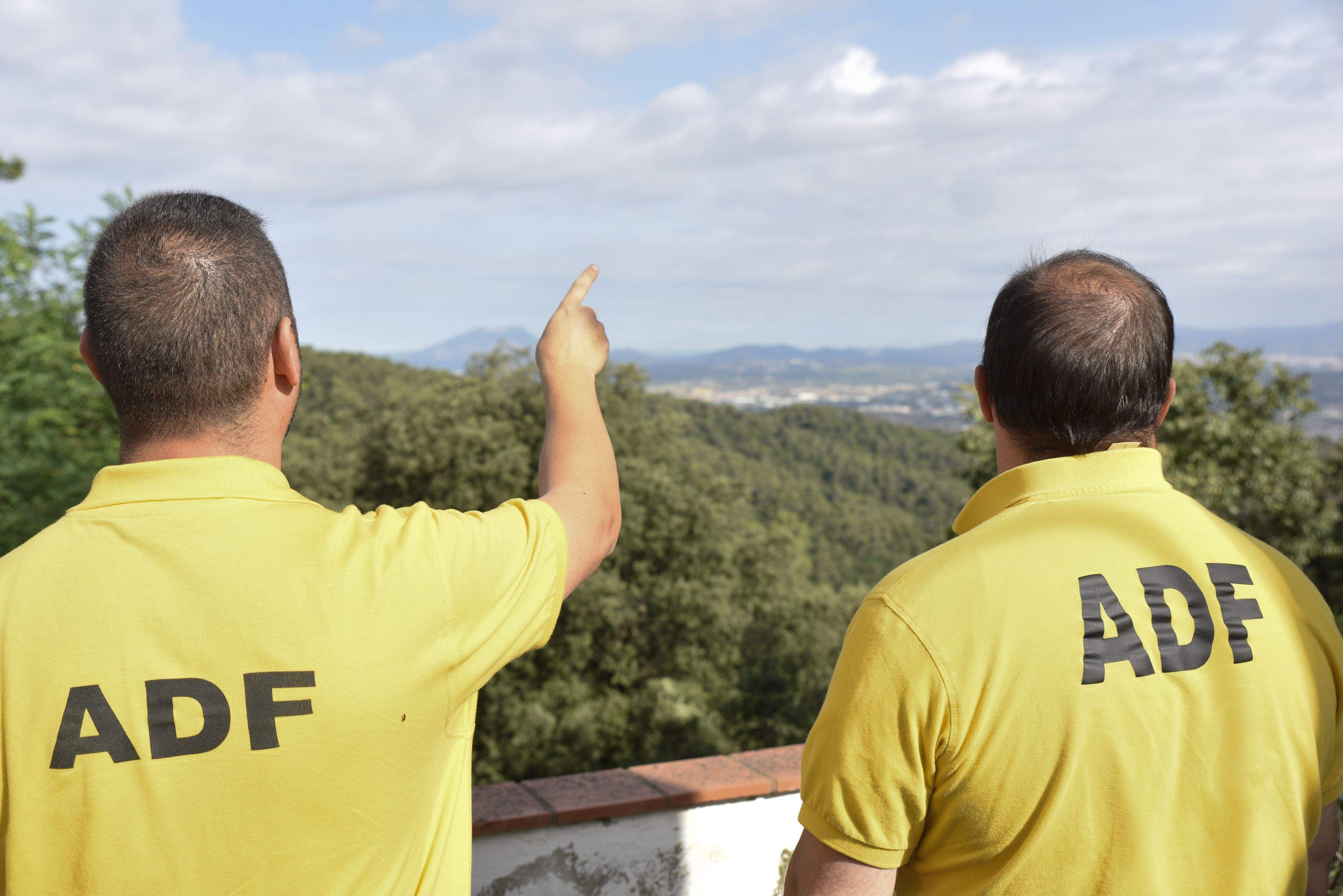 Ferreira i Garcia a Can Ribas, on hi ha la seu de l'ADF Sant Cugat FOTO: Bernat Millet