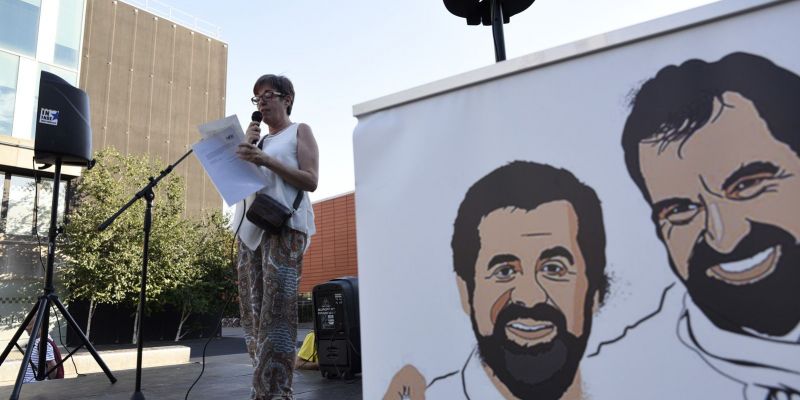 ADIC Sant Cugat ha rebutjat els pactes amb el 155. FOTO: Bernat Millet