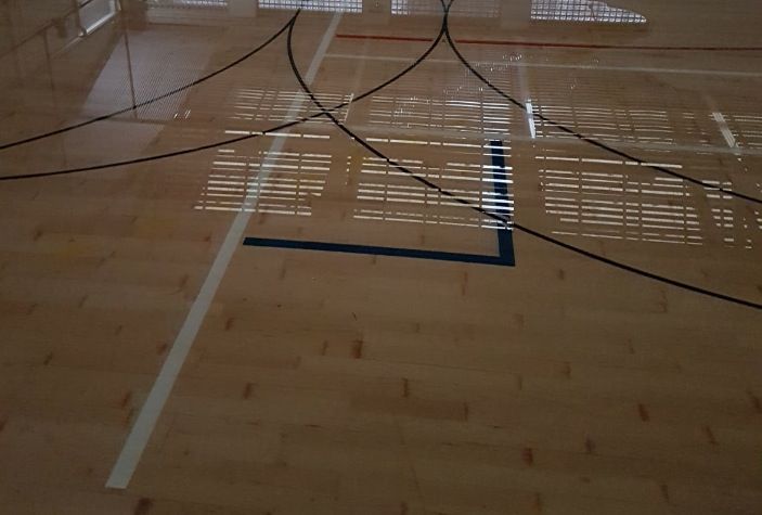 Imatge de la pista del Pavelló 2 de la ZEM Rambla del Celler. FOTO: Cedida