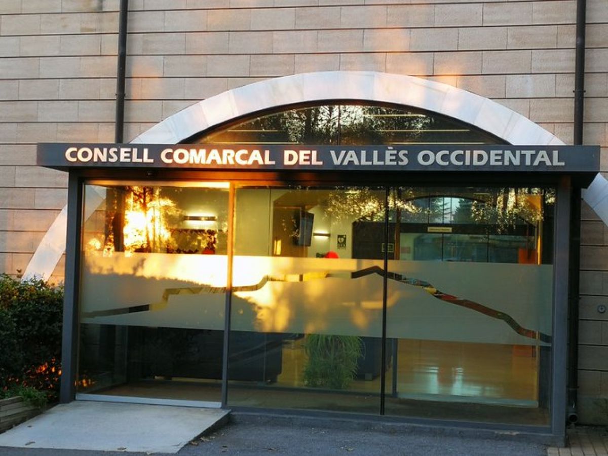 Entrada de la seu del Consell Comarcal del Vallès Occidental | CCVO
