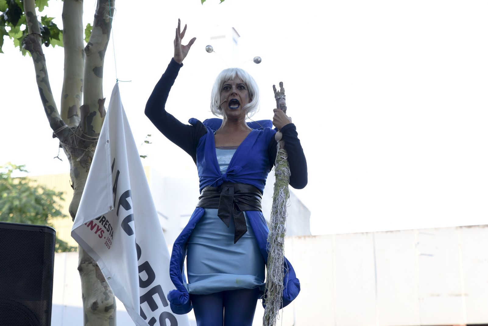 Cabaret d'aeris de Festa Major de La Floresta. Foto: Bernat Millet.