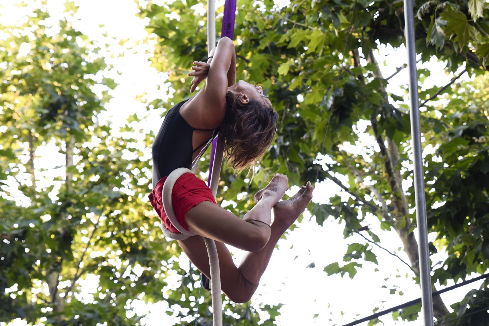 Cabaret d'aeris de Festa Major de La Floresta. Foto: Bernat Millet.