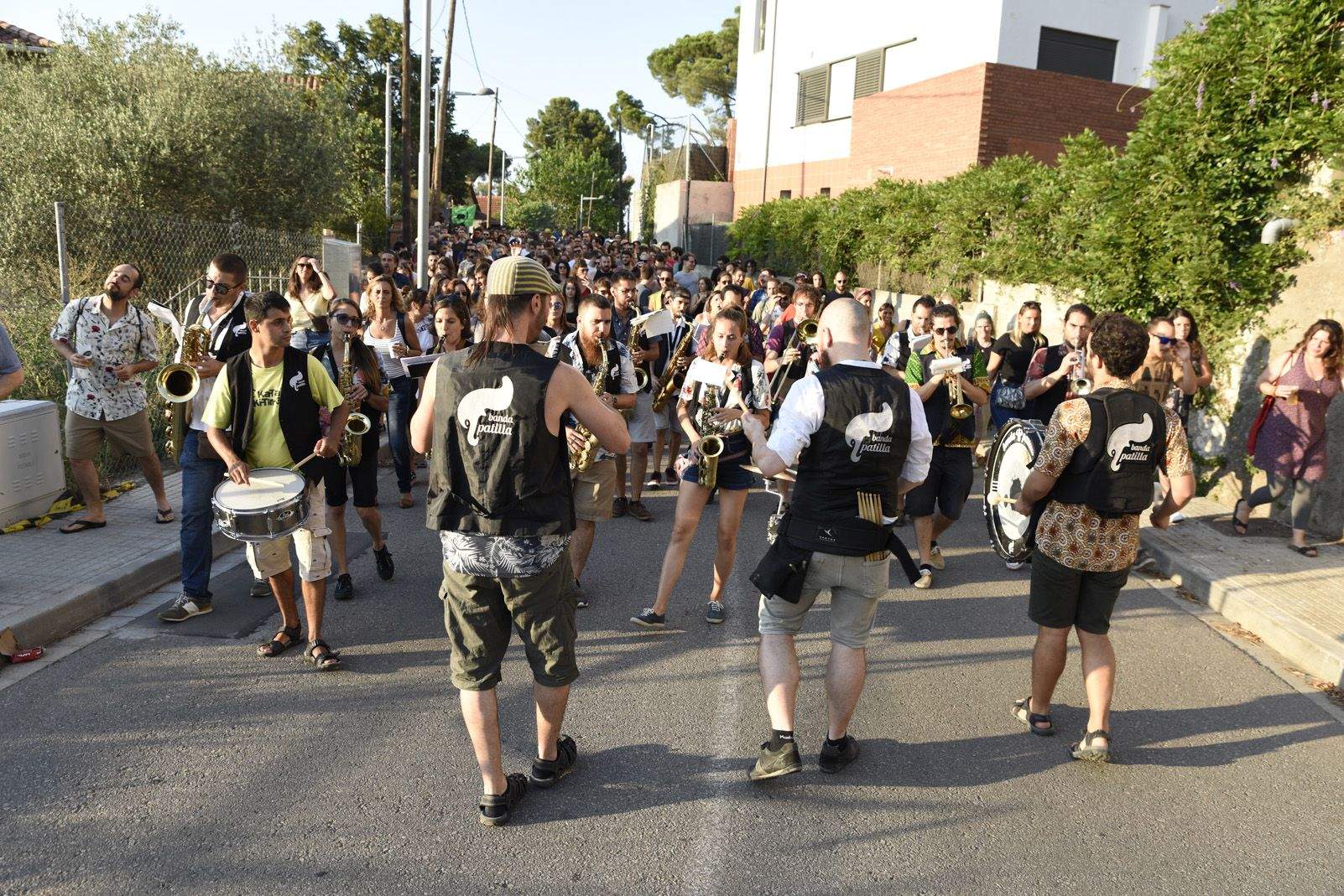 Cerca-tasques Floresta de Festa Major. Foto: Bernat Millet.