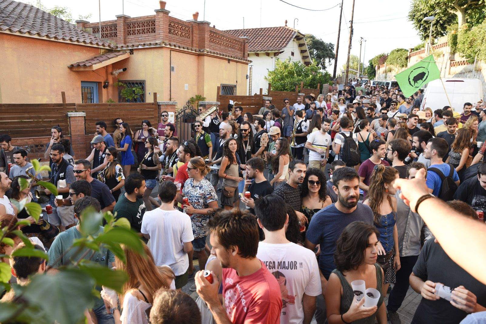 Cerca-tasques Floresta de Festa Major. Foto: Bernat Millet.