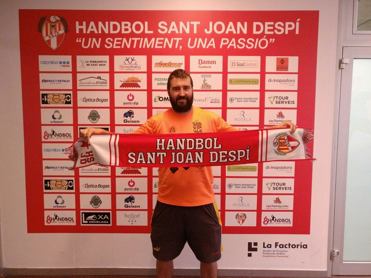 En 'Lupus' combinarà la tasca de tècnic de l'Handbol Sant Joan Despí amb la de la selecció catalana. FOTO: cedida.