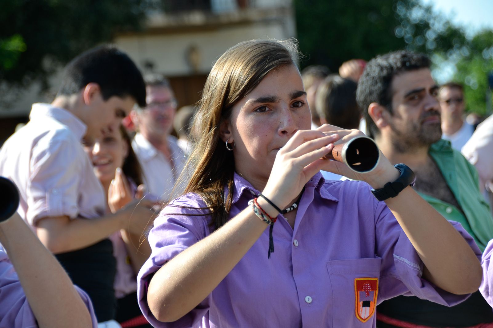  Diada Castellera de Sant Cugat. Foto: Silvia Polanco