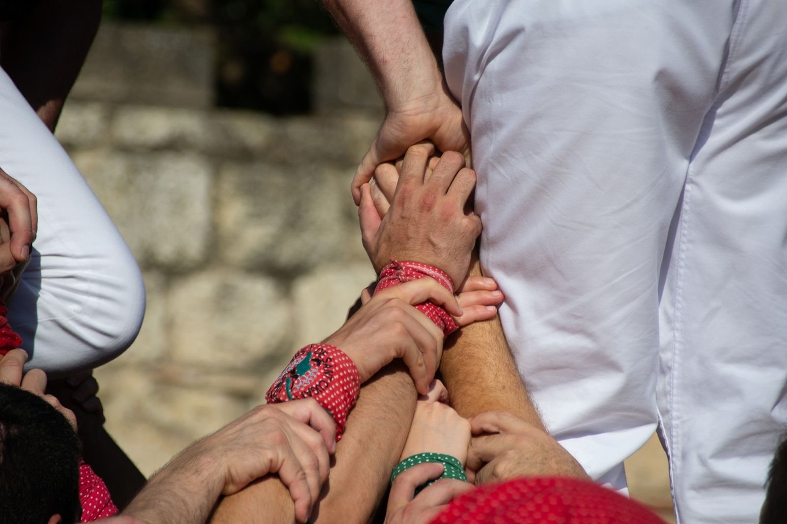  Diada Castellera de Sant Cugat. Foto: Silvia Polanco