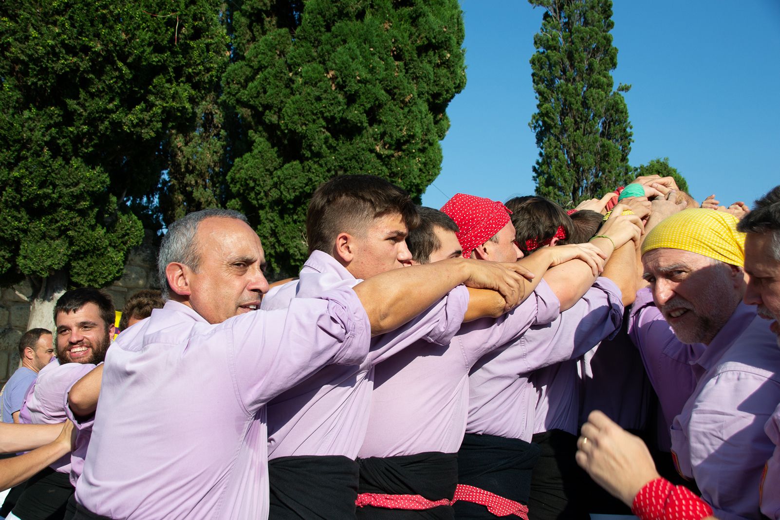  Diada Castellera de Sant Cugat. Foto: Silvia Polanco
