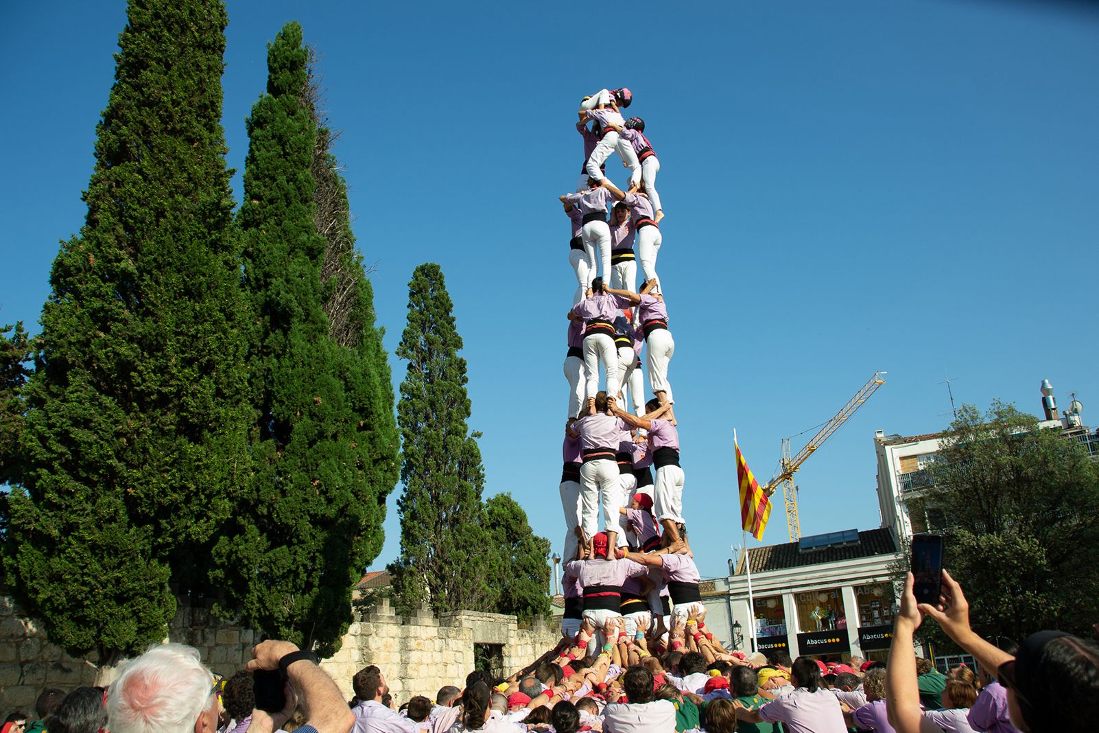 Diada Castellera de Sant Cugat. Foto: Silvia Polanco