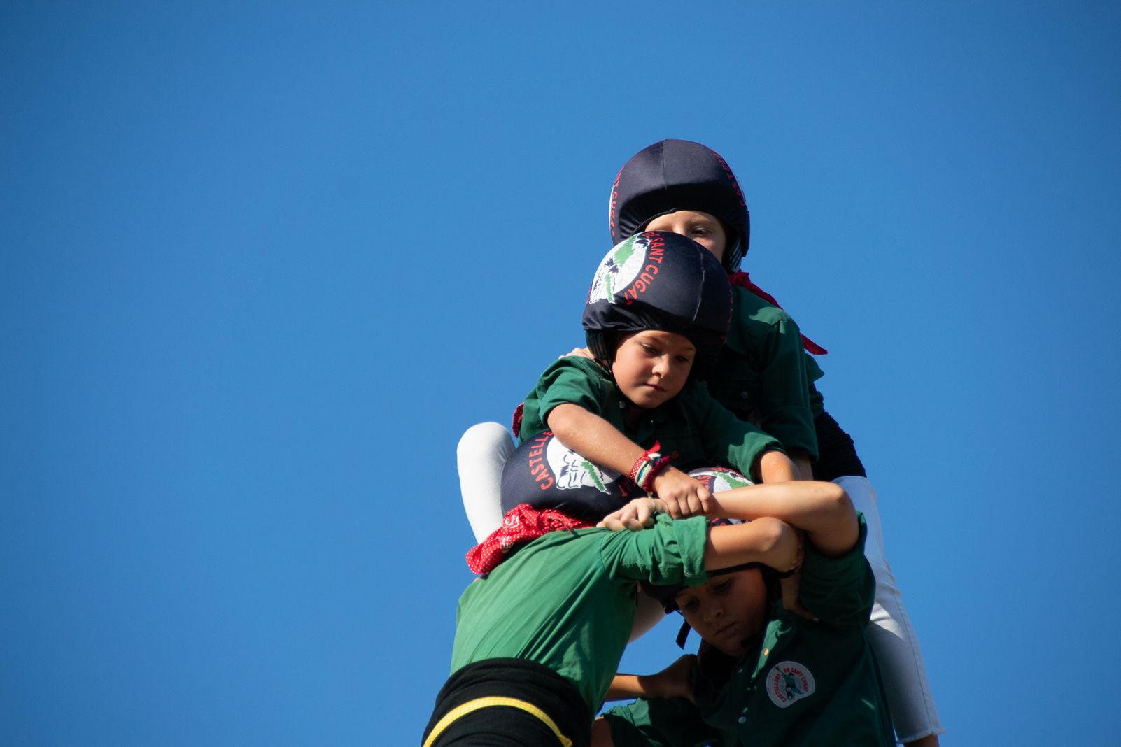  Diada Castellera de Sant Cugat. Foto: Silvia Polanco