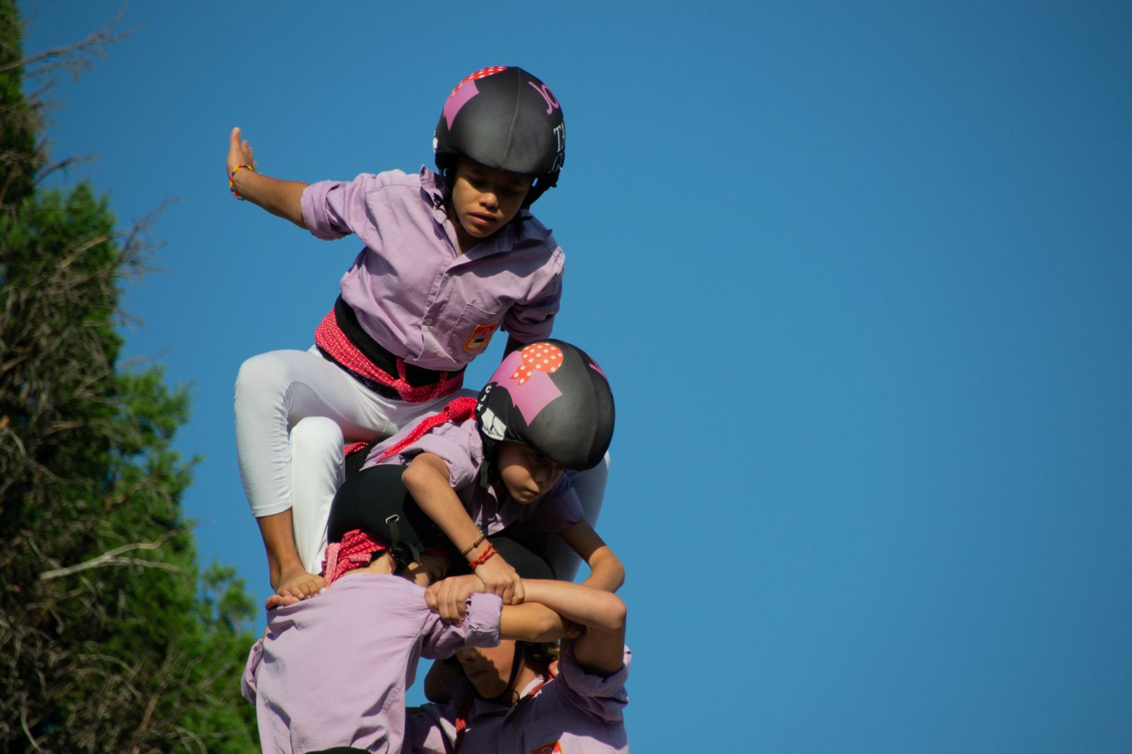  Diada Castellera de Sant Cugat. Foto: Silvia Polanco