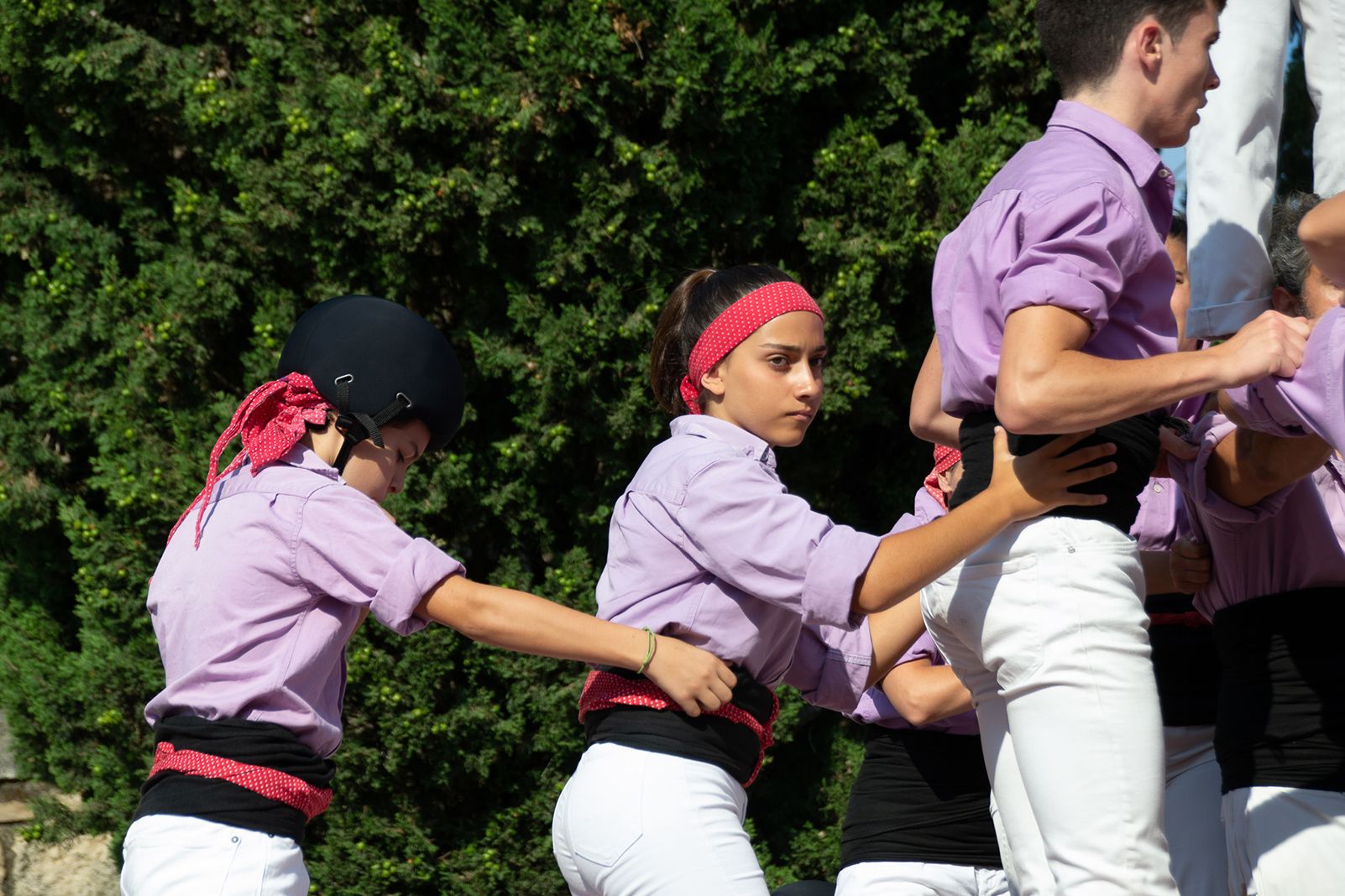  Diada Castellera de Sant Cugat. Foto: Silvia Polanco