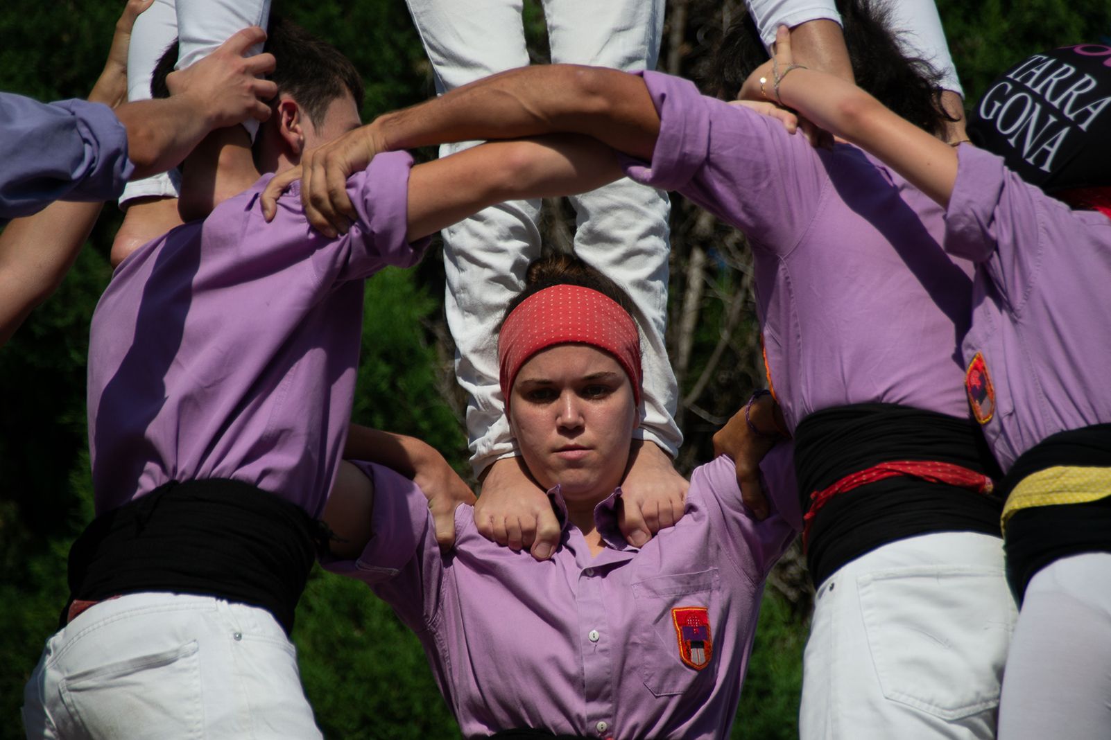  Diada Castellera de Sant Cugat. Foto: Silvia Polanco
