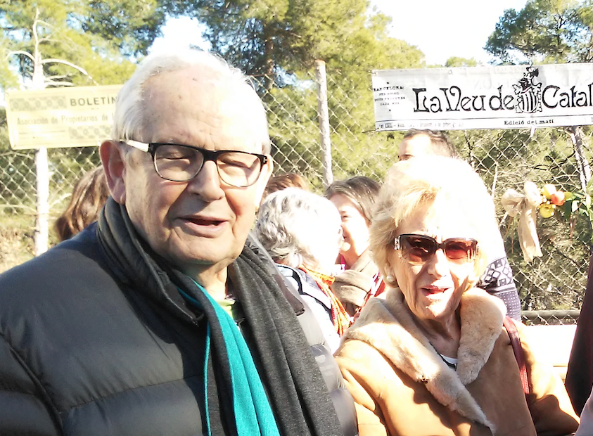 Francesc Busquets, a l'esquerra de la foto. FOTO: Cedida