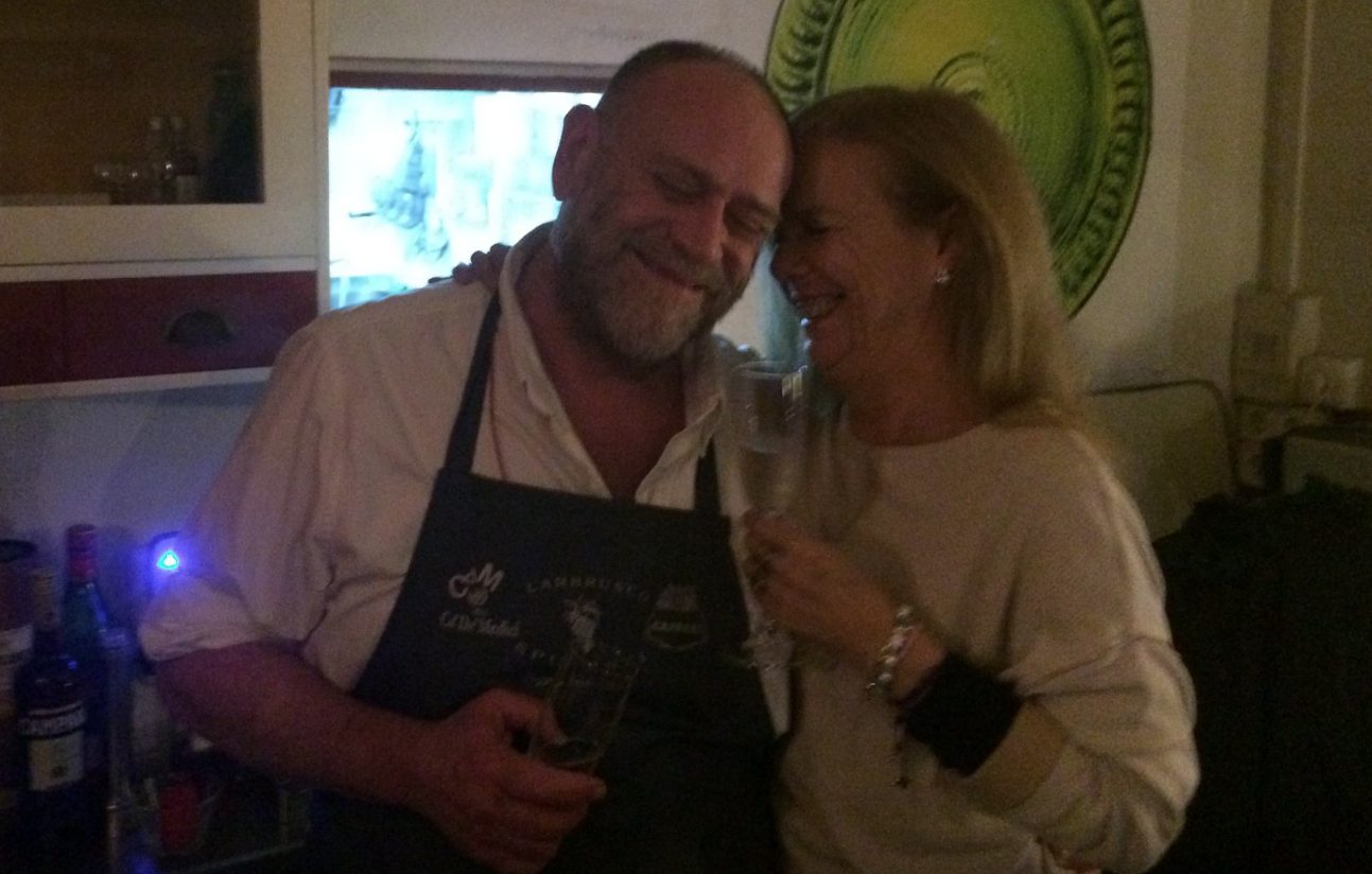 Vittorio Giordano, a l'esquerra de la foto. FOTO: Cedida