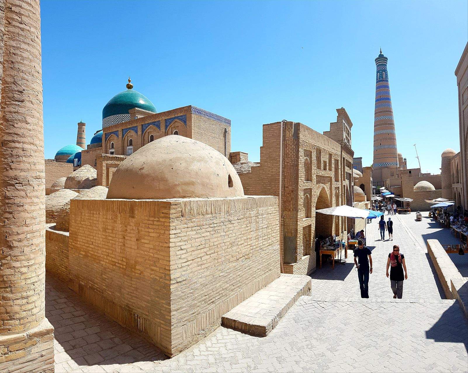 "Tarde en Jiva" a Jiva, Uzbekistan. Foto: José Antonio Lorenz.