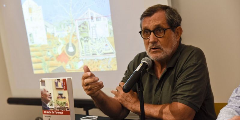 Martí Rom durant la presentació. FOTO: Bernat Millet