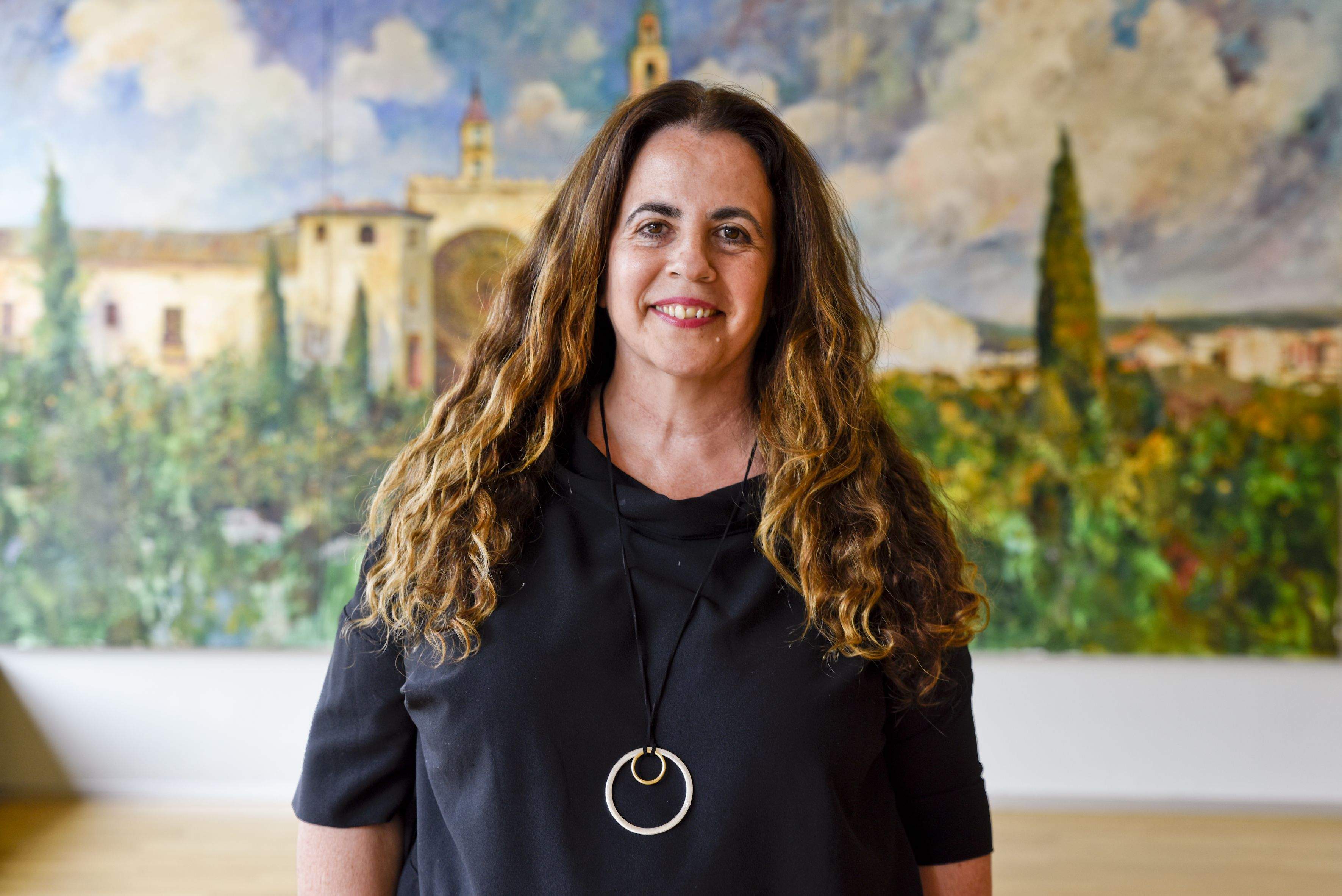 Lourdes Llorente, alcaldessa accidental de Sant Cugat. FOTO: Bernat Millet