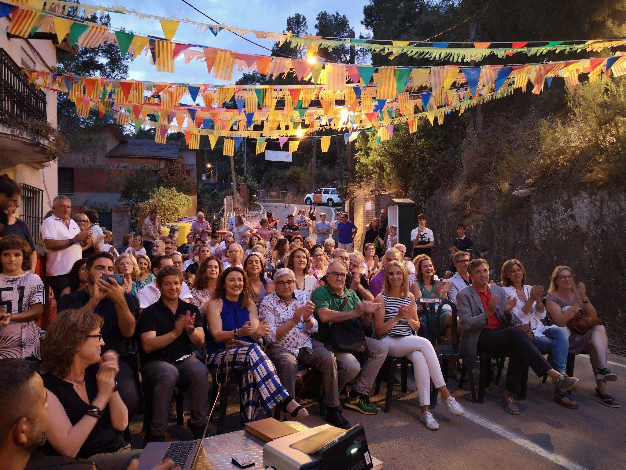 Tret de sortida a la 25a Festa Major de Sol i Aire. FOTO: @ajsantcugat