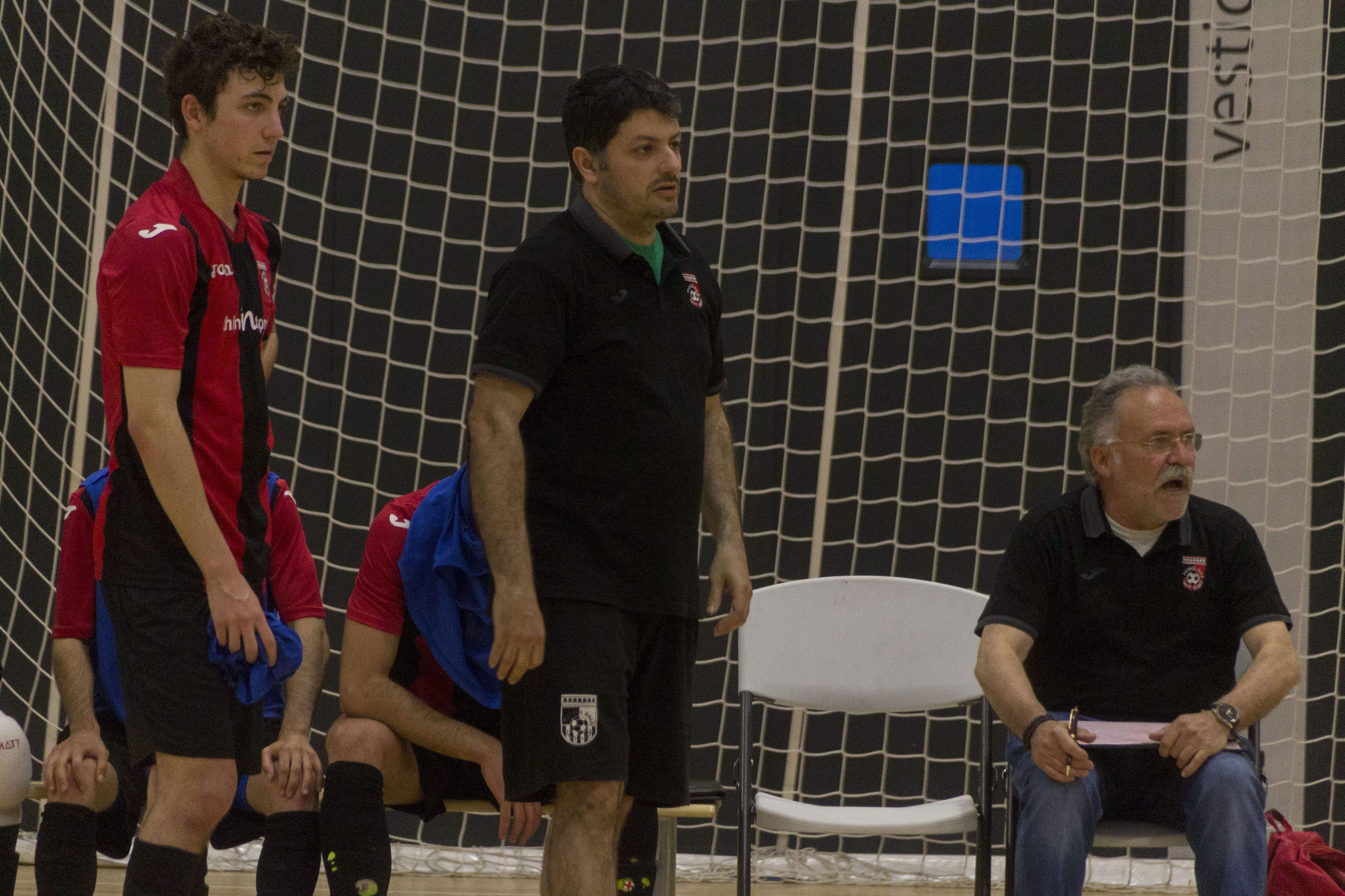 Manel Muñoz, del Futbol Sala Sant Cugat, en un partit de la darrera temporada. FOTO: Paula Galván