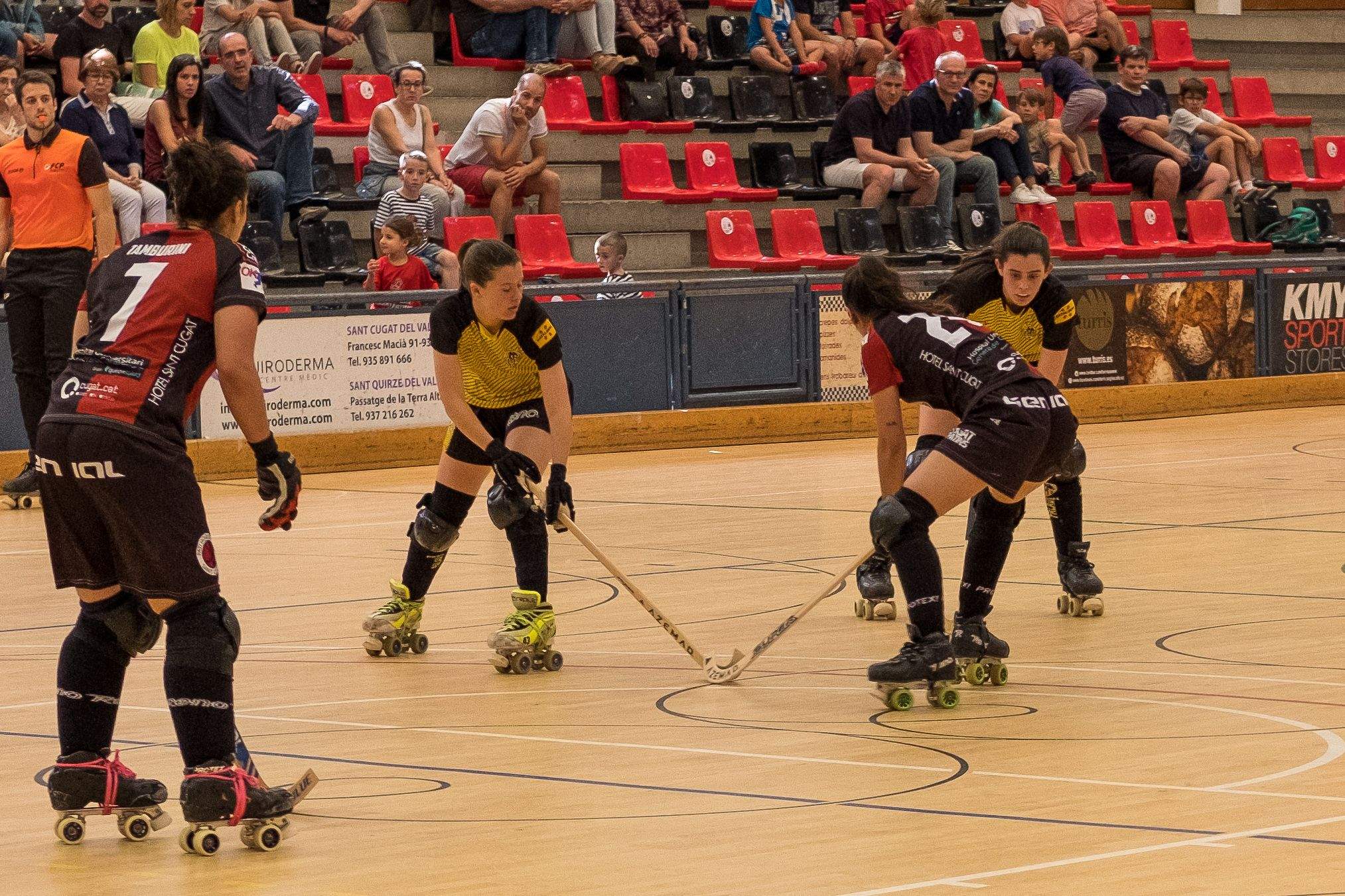 El Patí Hoquei Club Sant Cugat tornarà a jugar a l'OK Lliga Femenina. FOTO: Ale Gómez