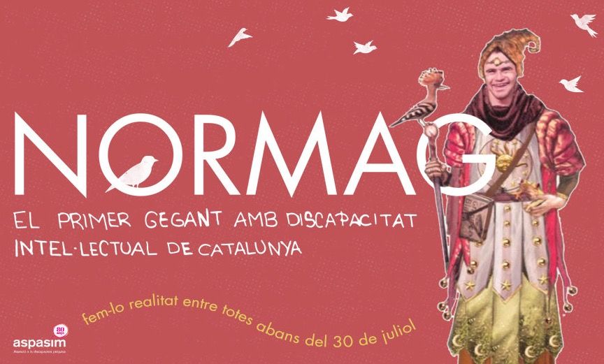 Imatge de la campanya per fer possible que Normag sigui una realitat. FOTO: Cedida