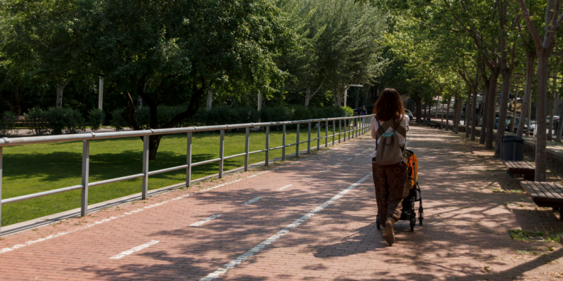 Una de les propostes és la de millorar l'il·luminació i posar càmeres de seguretat al Parc Central. FOTO: Silvia Polanco 