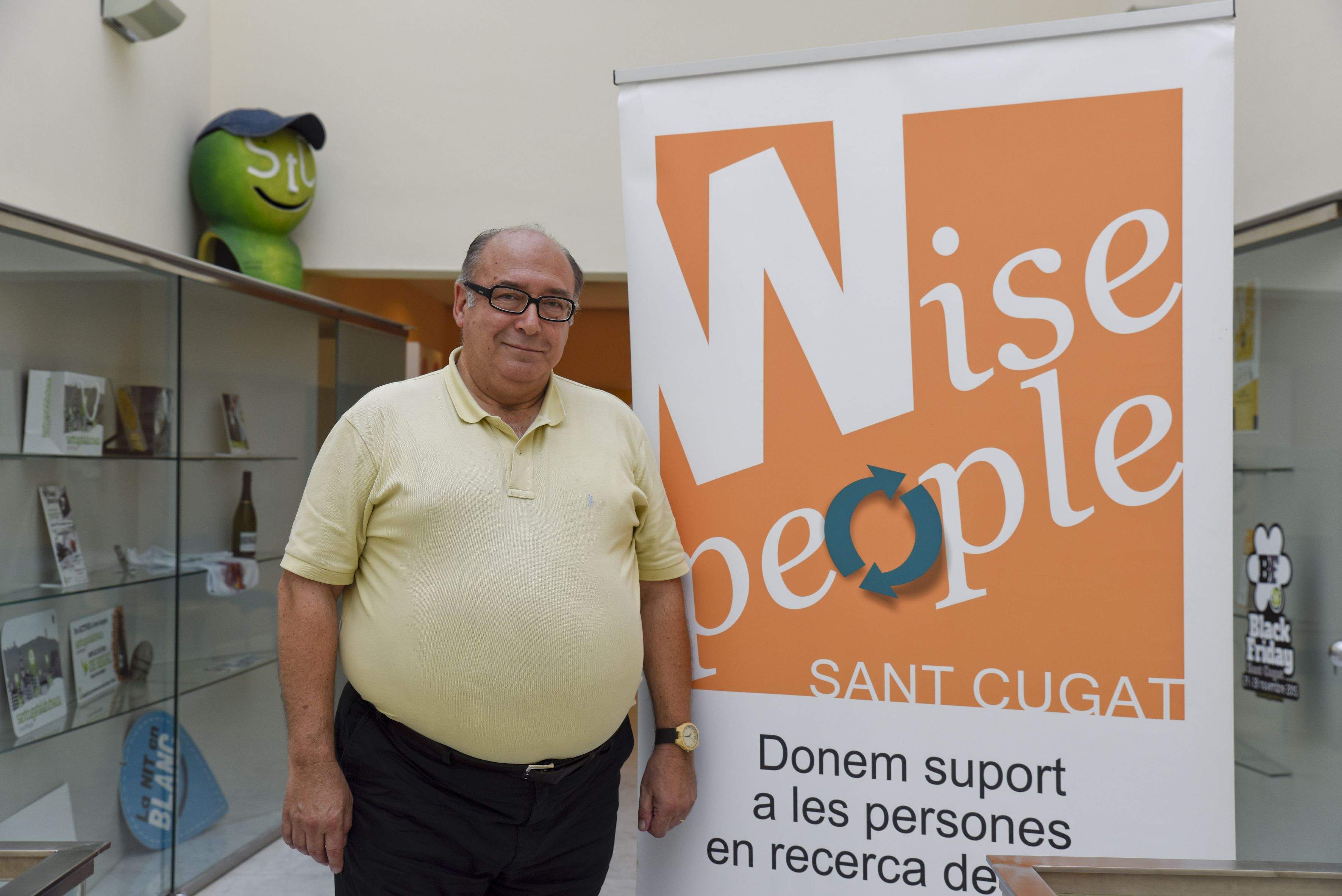 Joan Bigorra, president de Wise People Sant Cugat. FOTO: Bernat Millet