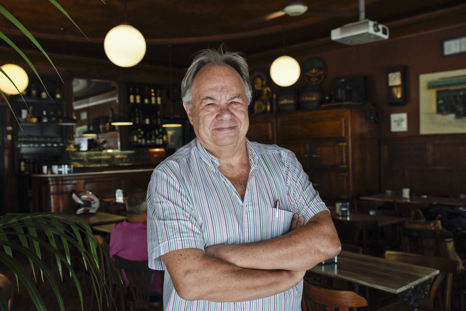 Josep Maria Figueres és un historiador santcugatenc FOTO: Bernat Millet