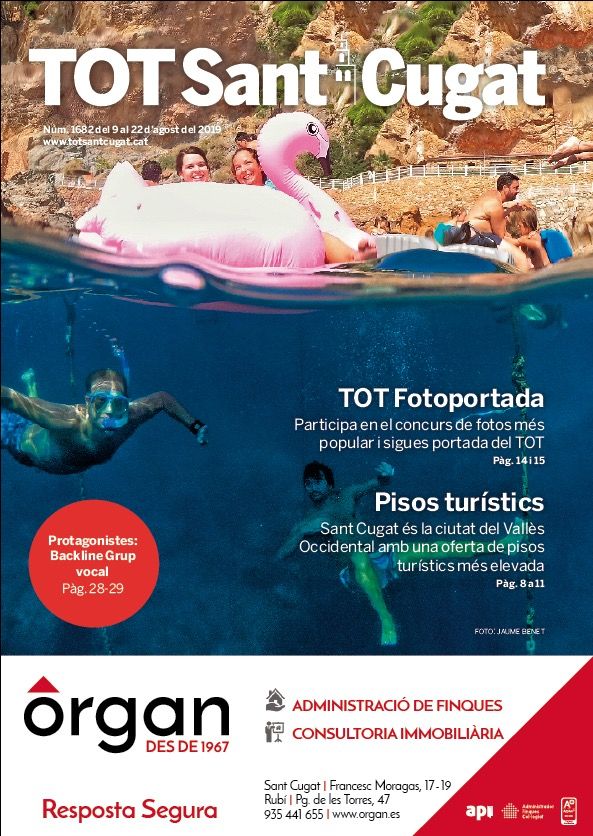 Portada del TOT Sant Cugat del 9 d'agost.