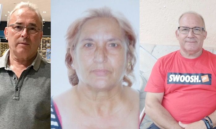 Cruz, Martín i Melero, pregoners de les Planes 2019. FOTO: Cedida